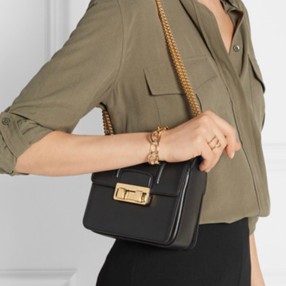 Lanvin JiJi Black Crossbody Bag